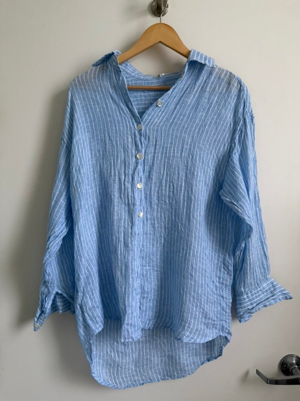 Vitamin A Play Boyfriend Shirt and Getaway Shorts Set (WORN ONCE)